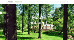 Desktop Screenshot of lemoulindethuboeuf.com